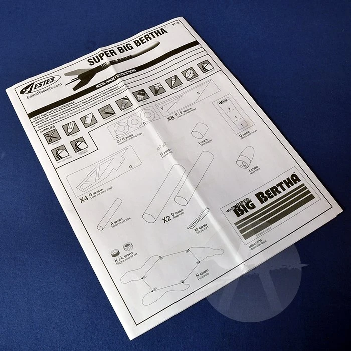 Estes Super Big Bertha - Image 9